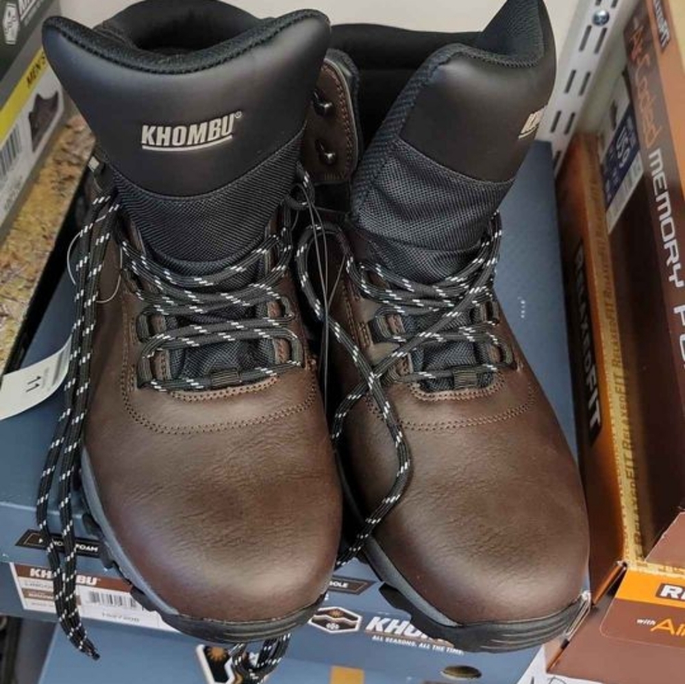Khombu Hiker Lincoln Boot Brown Hiking Boots Mens